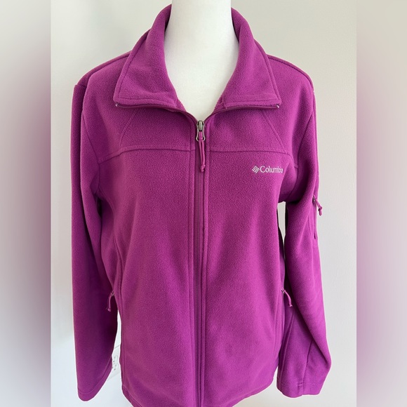Women’s Columbia Fleece Jacket in Amethyst size L - Picture 1 of 7